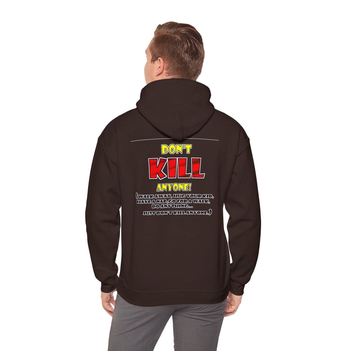 "The Answer to World Peace" Hoodie - The Perfect Gift for Peace Lovers -The Rule for World Peace by Cheshire Moon T-Shirts and Designs