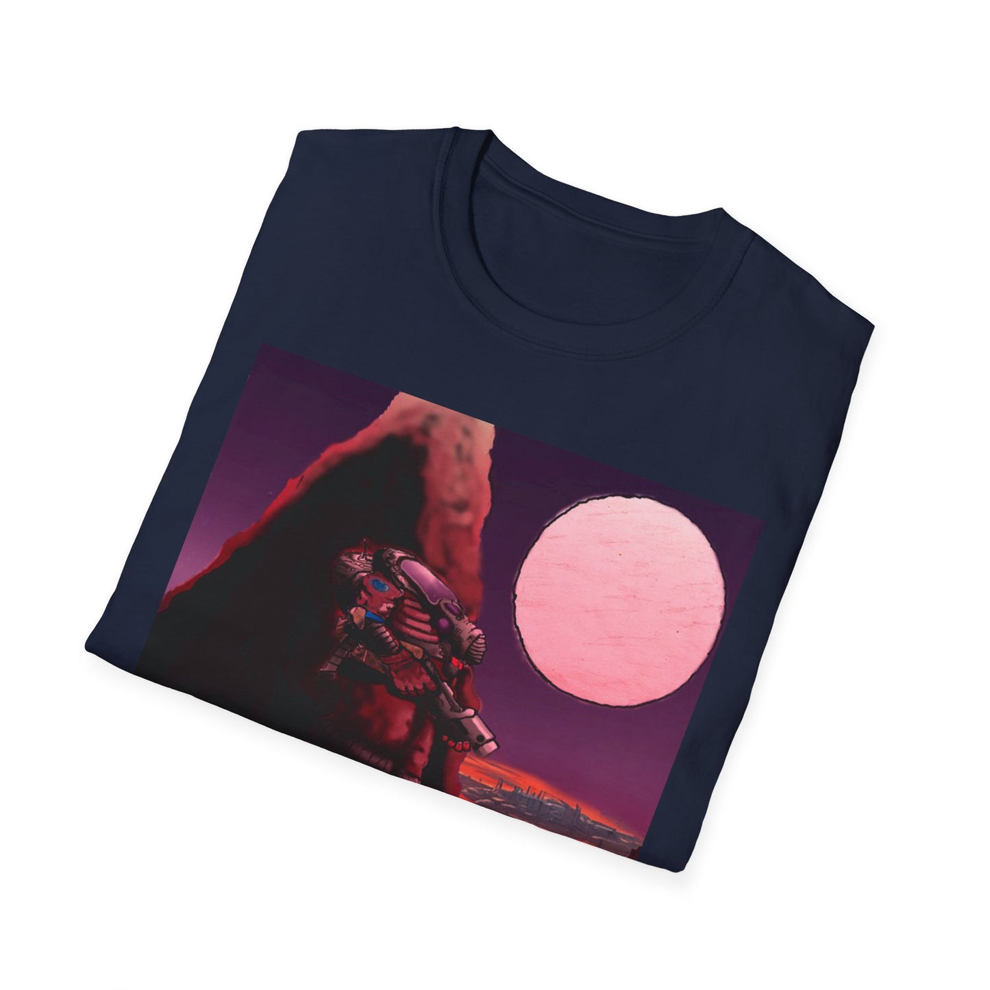 MOON BASE - Moon Science Fiction T-Shirt