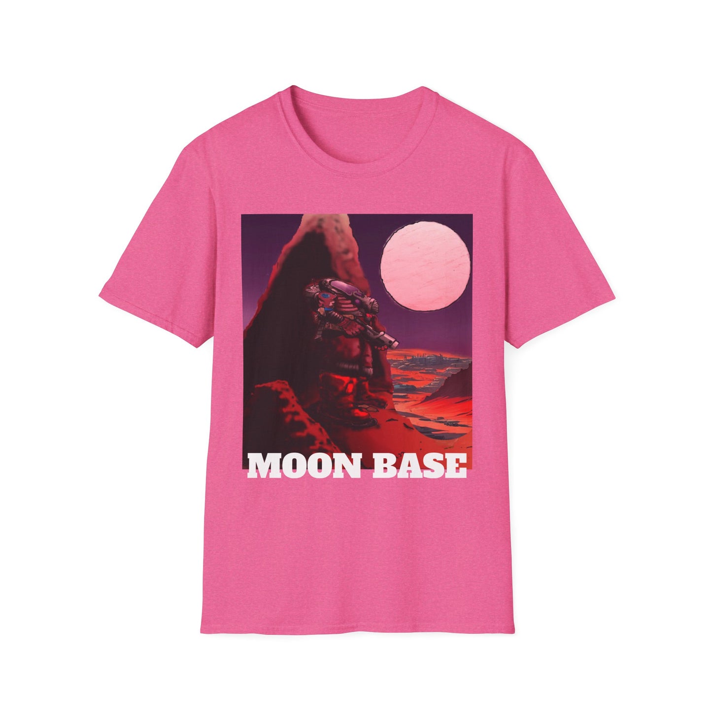 MOON BASE - Moon Science Fiction T-Shirt