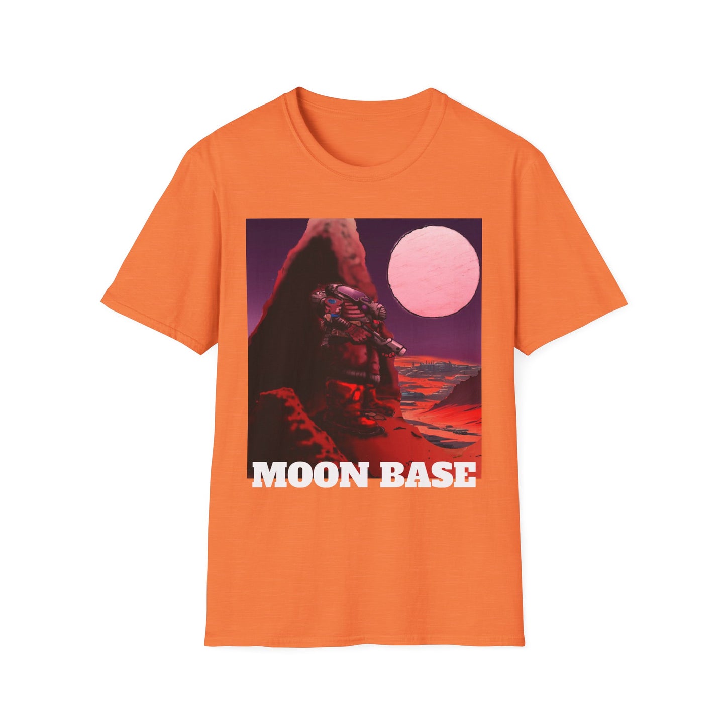 MOON BASE - Moon Science Fiction T-Shirt