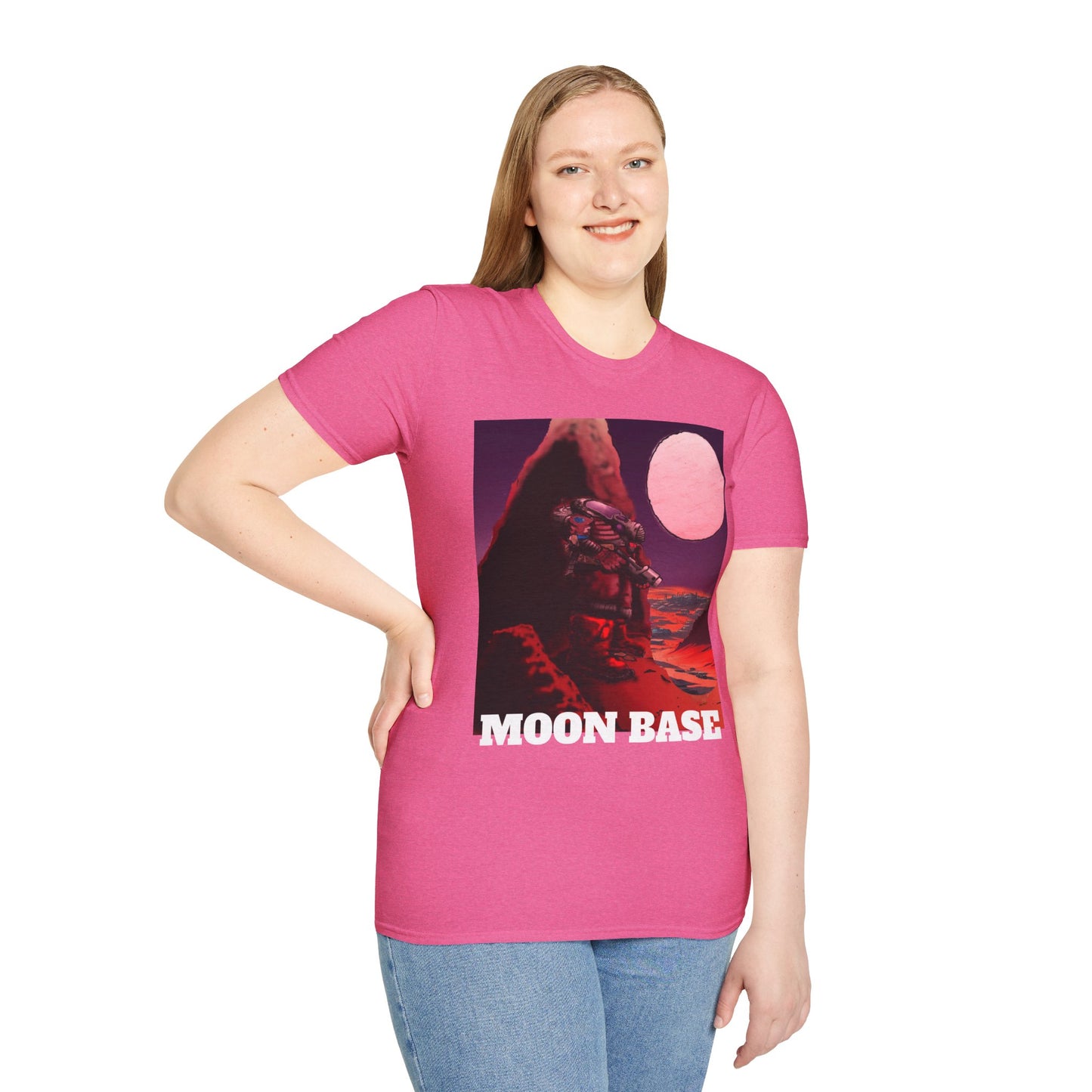 MOON BASE - Moon Science Fiction T-Shirt