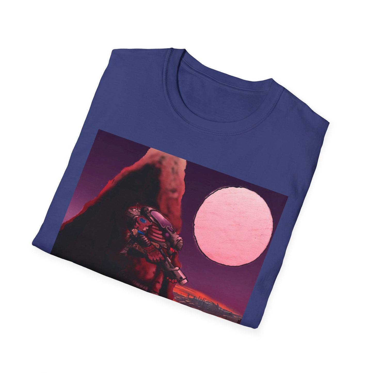 MOON BASE - Moon Science Fiction T-Shirt