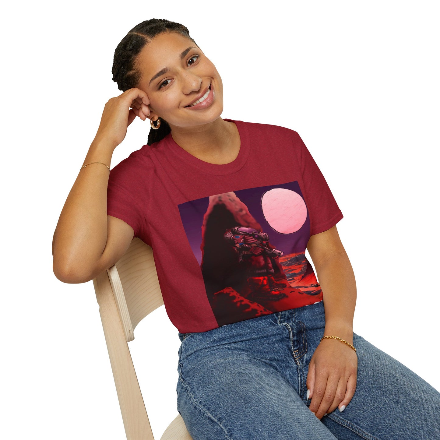 MOON BASE - Moon Science Fiction T-Shirt