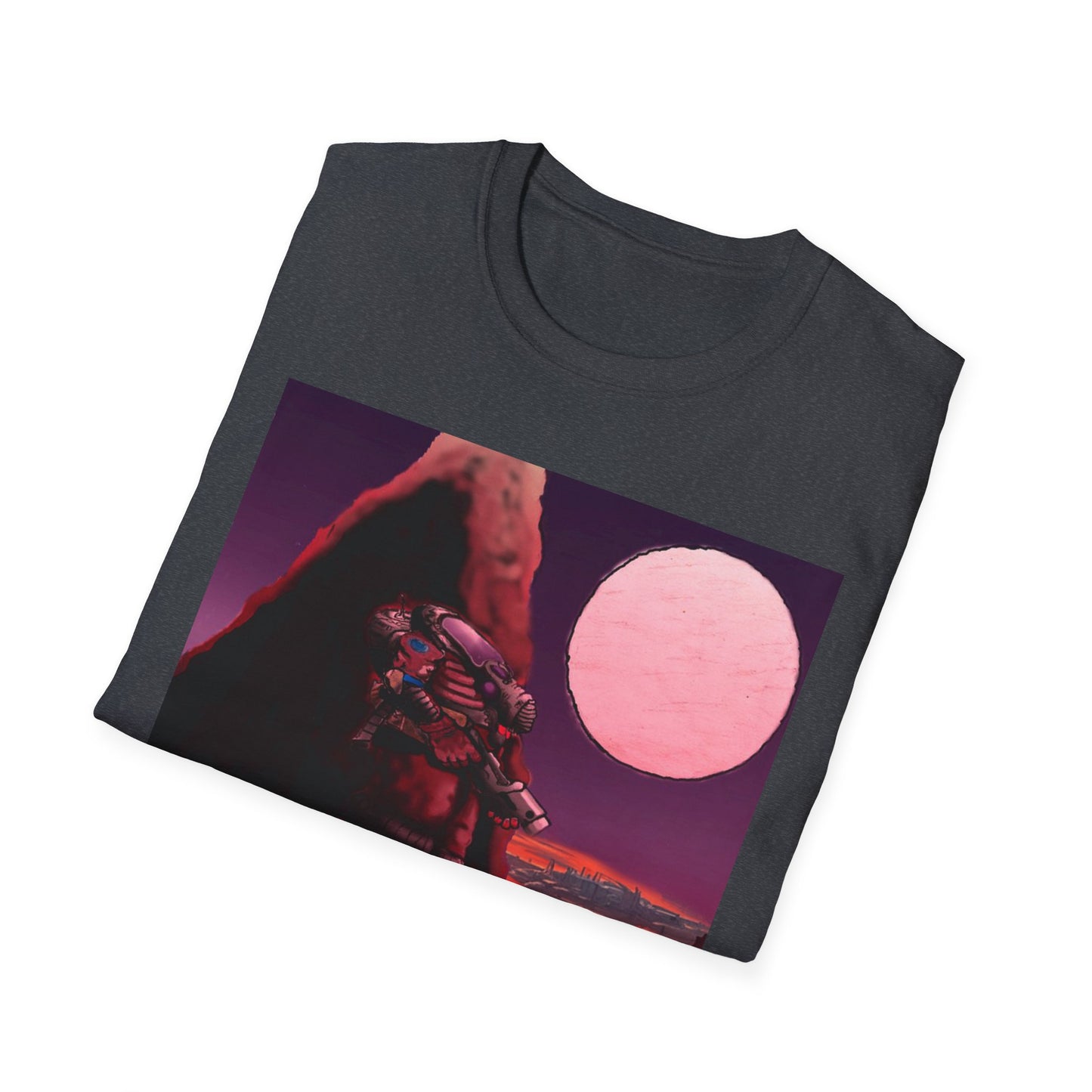 MOON BASE - Moon Science Fiction T-Shirt