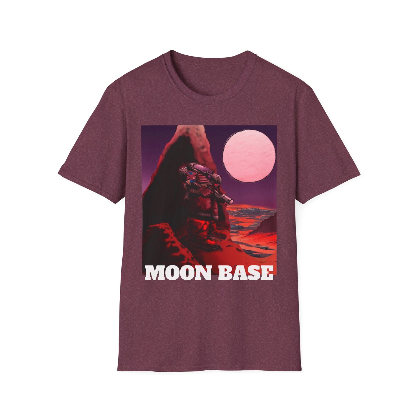 MOON BASE - Moon Science Fiction T-Shirt