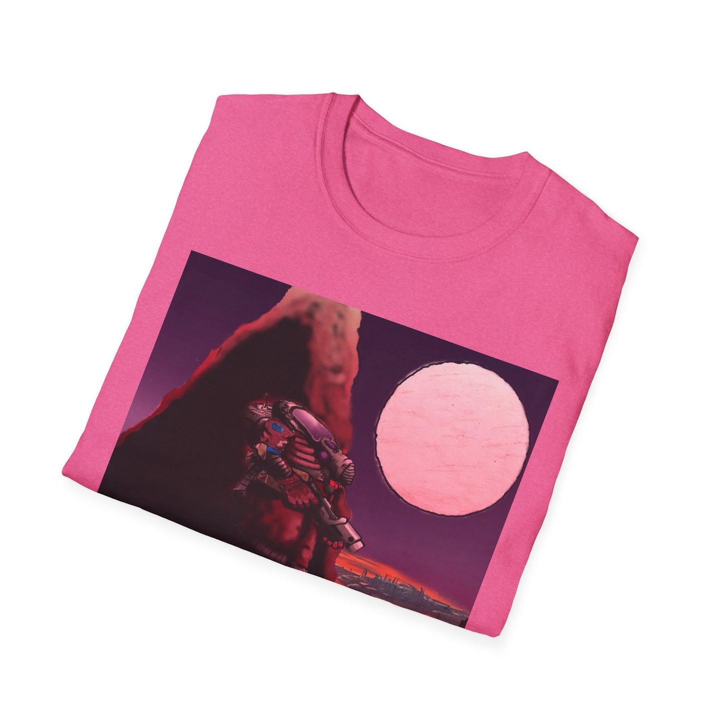 MOON BASE - Moon Science Fiction T-Shirt