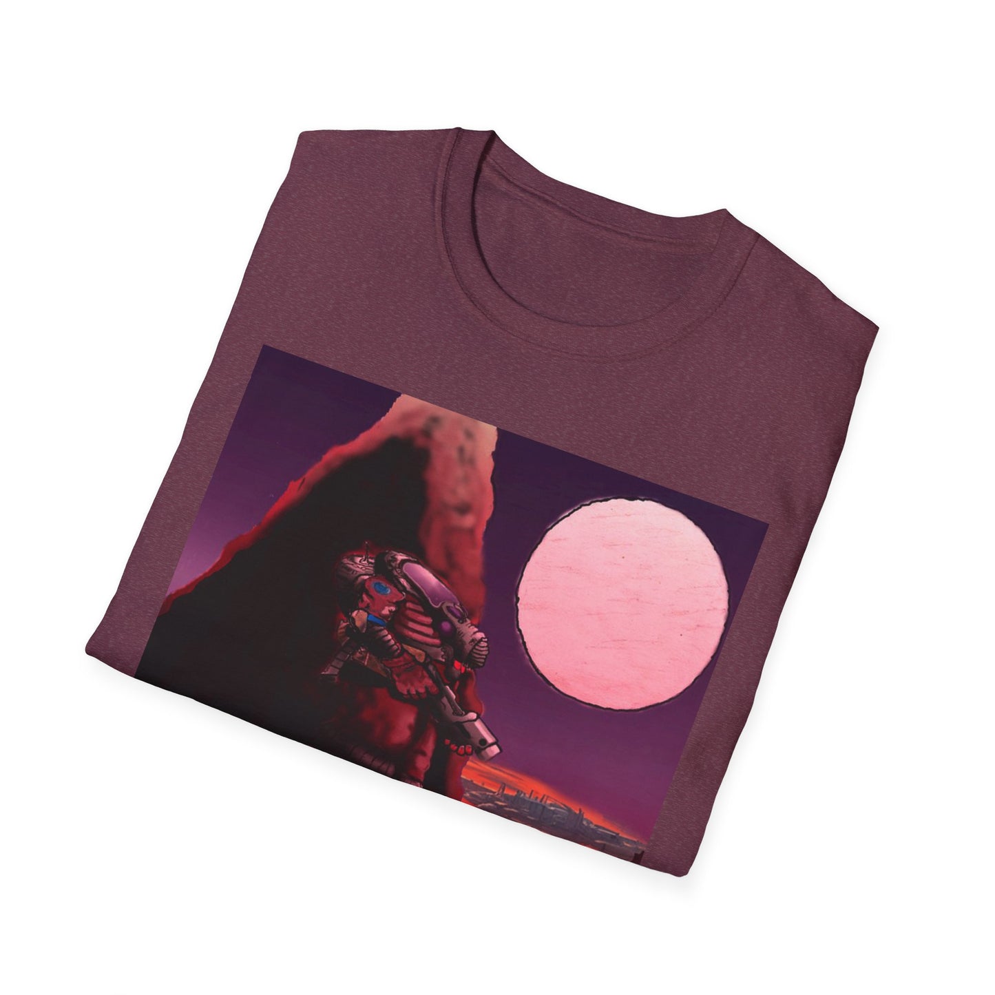 MOON BASE - Moon Science Fiction T-Shirt
