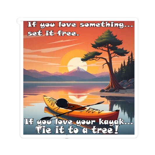 Inspirational Kayak - Stickers