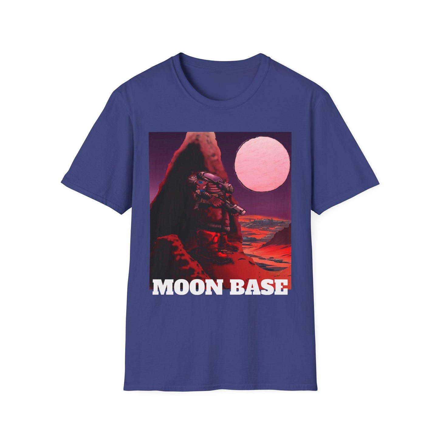 MOON BASE - Moon Science Fiction T-Shirt