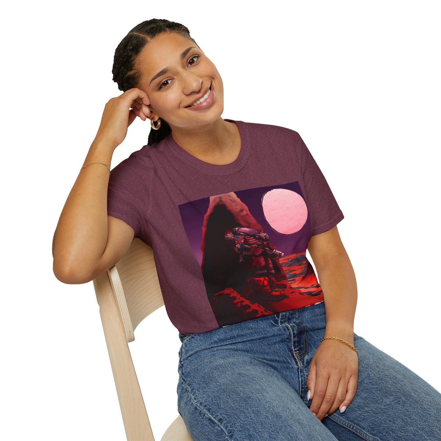 MOON BASE - Moon Science Fiction T-Shirt