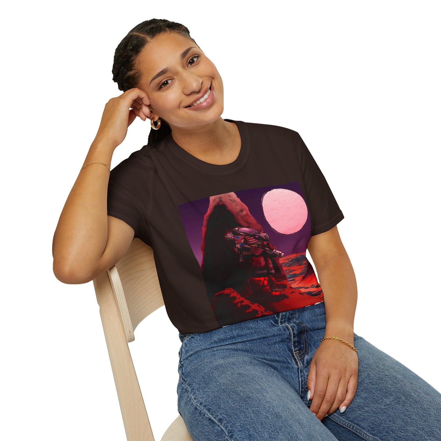MOON BASE - Moon Science Fiction T-Shirt